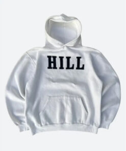 Vintage 90s Russell Athletic Hill White Pullover Hoodie