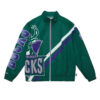 W.Clark NBA Team Milwaukee Bucks Jacket