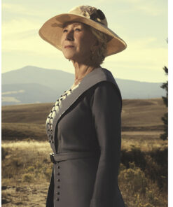 Yellowstone 1923 Helen Mirren Grey Coat