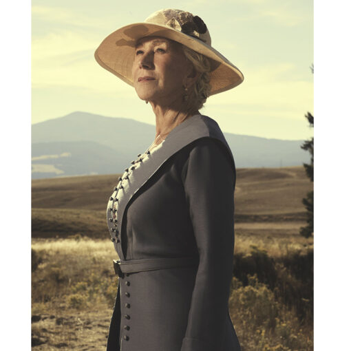 Yellowstone 1923 Helen Mirren Grey Coat