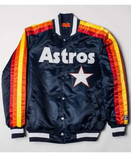 Houston Astros Bomber Blue Jacket