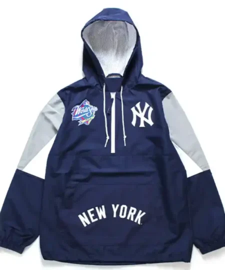 1999 World Series New York Yankees Pullover Windbreaker Jacket