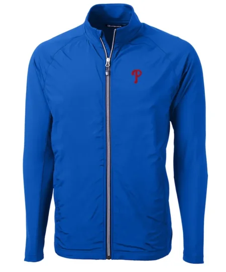 Adapt Eco Knit Philadelphia Phillies Blue Jacket
