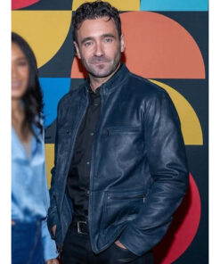 Allan Hawco Saint-Pierre Leather Jacket