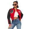 Chicago Bulls Cropped Varsity Jacket