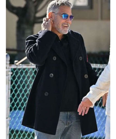 George Clooney Wolfs Black Coat