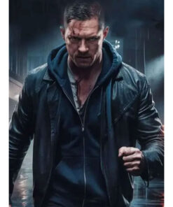 HAVOC Tom Hardy Black Leather Jacket