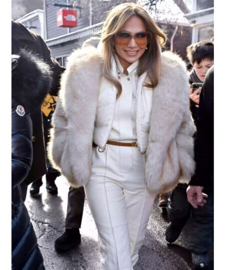 Jennifer Lopez Sundance Film Festival Fur Jacket