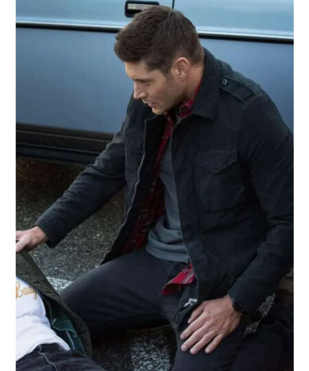 Jensen Ackles Supernatural Black Jacket