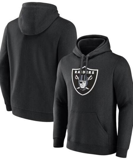Las Vegas Raider Black Pullover Hoodie
