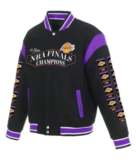 Los Angeles Lakers 17-Time Champions Jacket