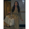 Rhiannon Fish Polar Opposites Beige Trench Coat