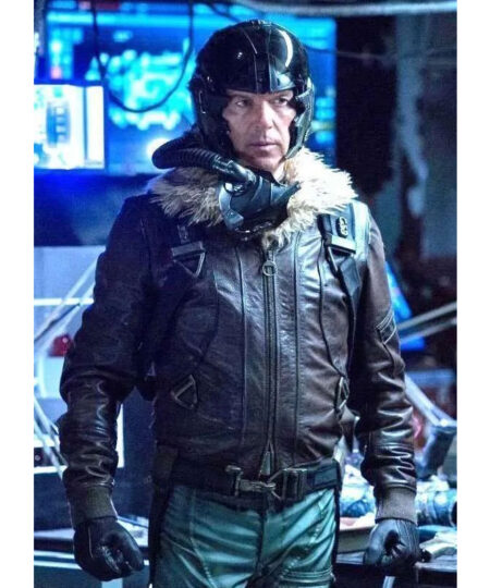 Spiderman Homecoming Vulture Leather Jacket