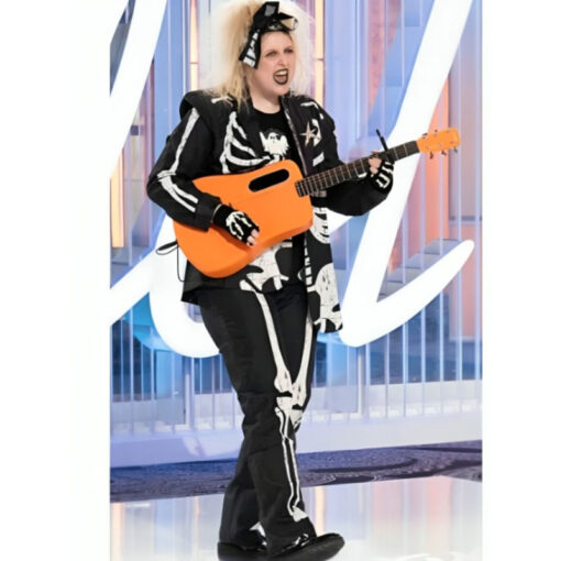 American Idol Presley Cash Skeleton Suit