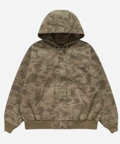 Bape x Kidsuper Solid Camo Jacquard Jacket