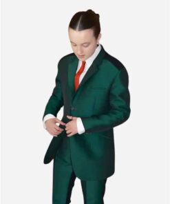 Bella Ramsey The Last Of Us Premiere Green Suit