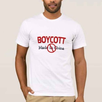 BoyCott Made In China T-Shirt