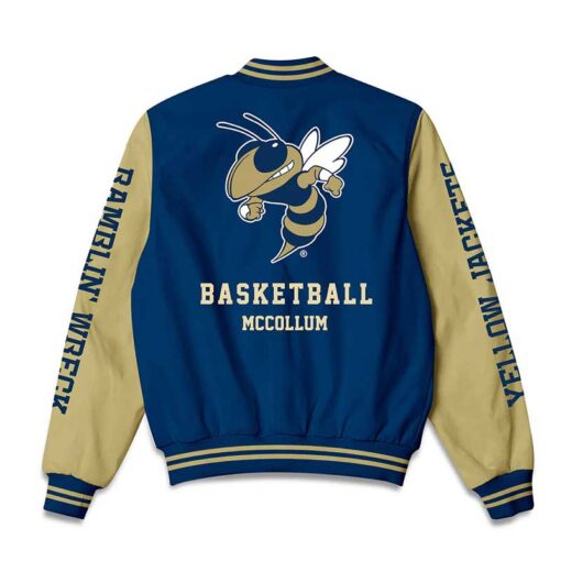 Georgia Tech Yellow Jackets Basketball Team Jacket