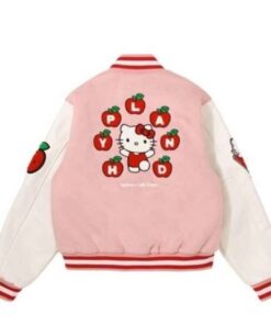 Hello Kitty Pink Varsity Jacket