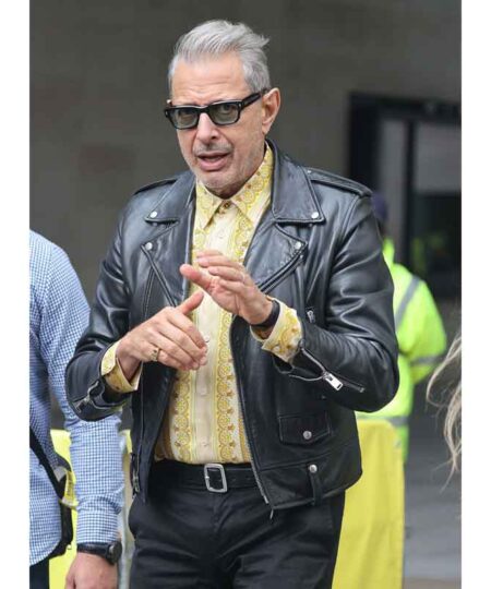 Jeff Goldblum Leather Jacket