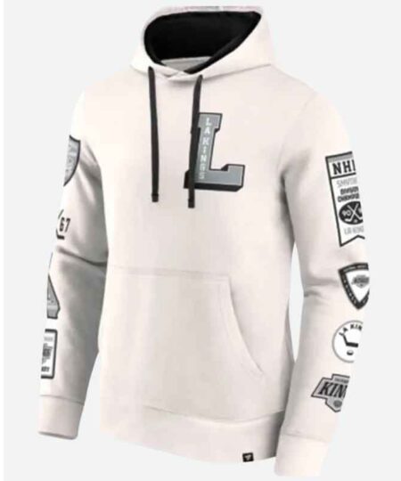 Los Angeles Kings White Hoodie