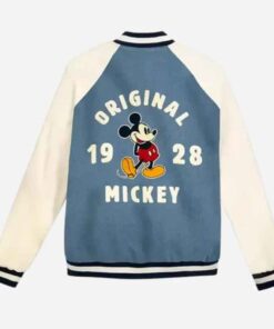 Mickey Mouse Disney Varsity Denim Jacket