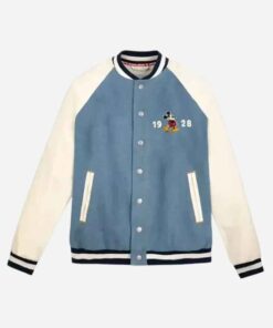 Mickey Mouse Disney Varsity Denim Jacket