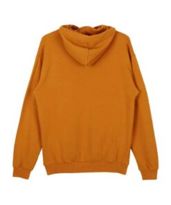 Mustard Pullover Fleece Hoodie