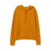 Mustard Pullover Fleece Hoodie