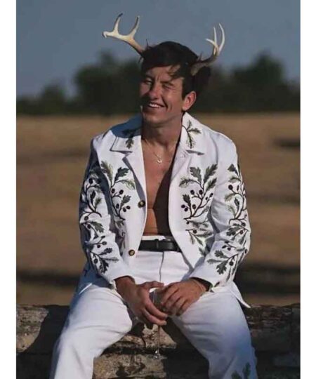 Oliver Quick Saltburn White Jacket