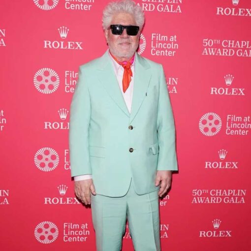 Pedro Almodóvar Inspired Mint Green Suit