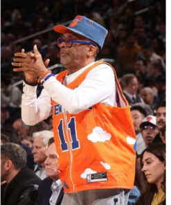 Spike Lee New York Knicks Orange Vest