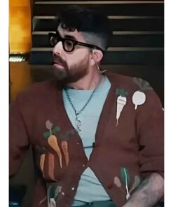 The Equalizer Adam Goldberg Vegetable Cardigan