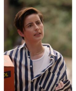 The L Word Generation Q Sarah Finley Striped Shirt