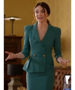 The Royal We Mallory Jansen Green Blazer