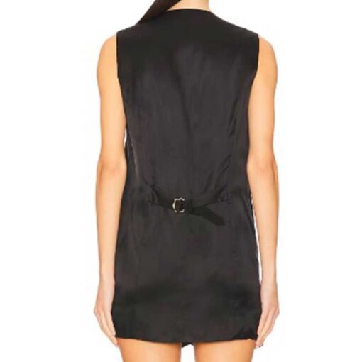 The Social Melissa Grelo Lollipop Print Vest Dress