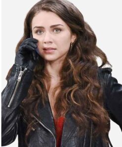 Victoria Konefal Days Of Our Lives Leather Jacket