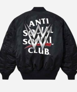 WWE x ASSC Venue Black Jacket