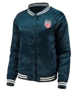 5th & Ocean By New Era Blue Jacket