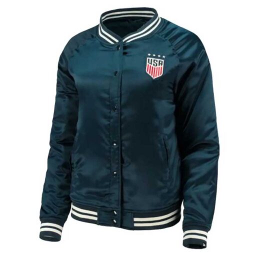 5th & Ocean By New Era Blue Jacket