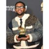 California 67th Grammy Awards Mustard DJ Patchwork Cardigan