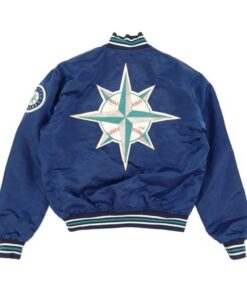 90’s Seattle Mariners Blue Bomber Jacket