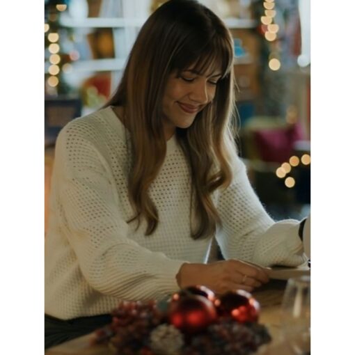 A Novel Noel Julie White Sweater