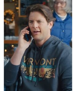 Ryan McPartlin A Very Vermont Christmas Grey Hoodie