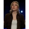 After Midnight 2025 Taylor Tomlinson Suede Jacket With Pockets – Brown