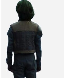 Evan Whitten Movie Ahsoka Jacen Syndulla Brown Quilted Vest