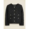 Aja Naomi King Black Quilted Jacket