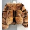 Shop Now Angel Brown Short Mink Fluffy Short Mink Fur Coat For Sale