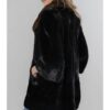 Buy Amazing Anna Black Brown Mink Fur Coat For Sale