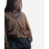 Leah Jeffries Tv Series Percy Jackson and the Olympians Season 01 Annabeth Chase Brown Hooded Jacket